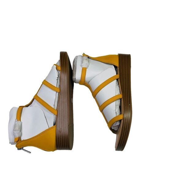 NIB Lucky Brand Citrus Ellian Gladiator Caged Sandals - Size 6 - Picture 11 of 16